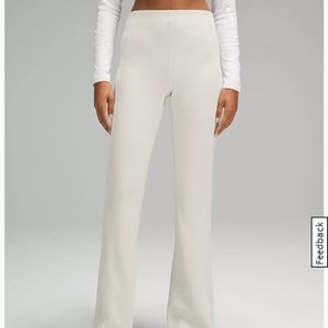 Lululemon Softstreme Ribbed Zip Flared Pant